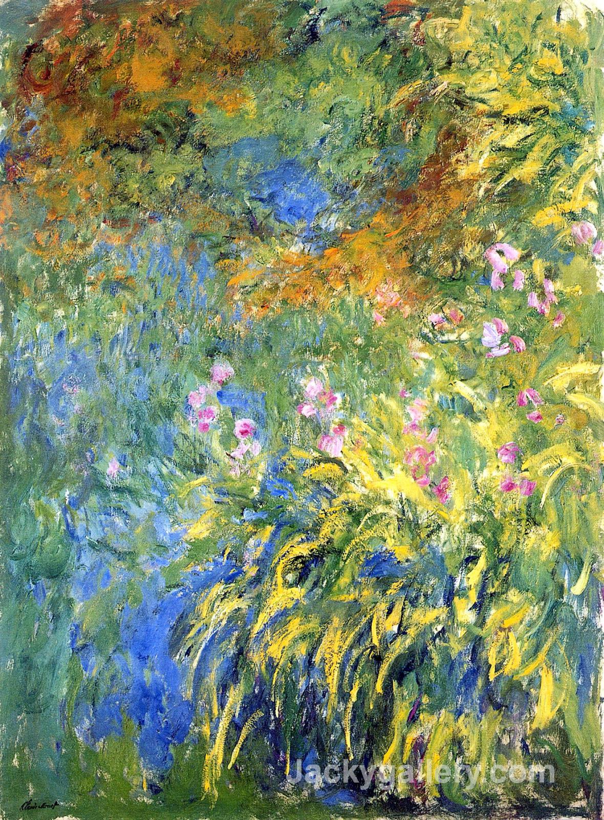Irises VI by Claude Monet paintings reproduction